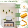 6 Pcs Plant Wall Decor Wall Hangings, Diamond Shape Hanging