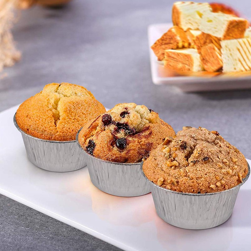 2 Oz Disposable Baking Cups Tins Foil Pans Cups 70