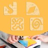 Free Motion Quilting Template Set - Set of 11 Acrylic
