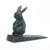 Verde Cast Iron Rabbit ~ Bunny Door Wedge