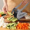 Chip Cutter with 2 Cutting Inserts, Potato Cutter, Vegetable Cutter,