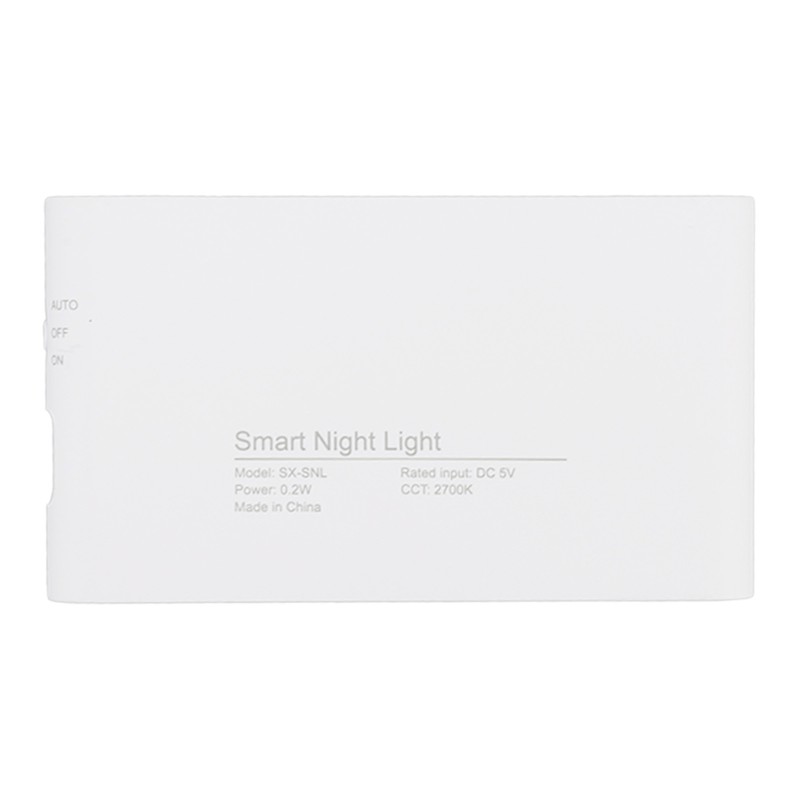 Motion Sensor Night Light 0.2W 2700K Warm White Type C