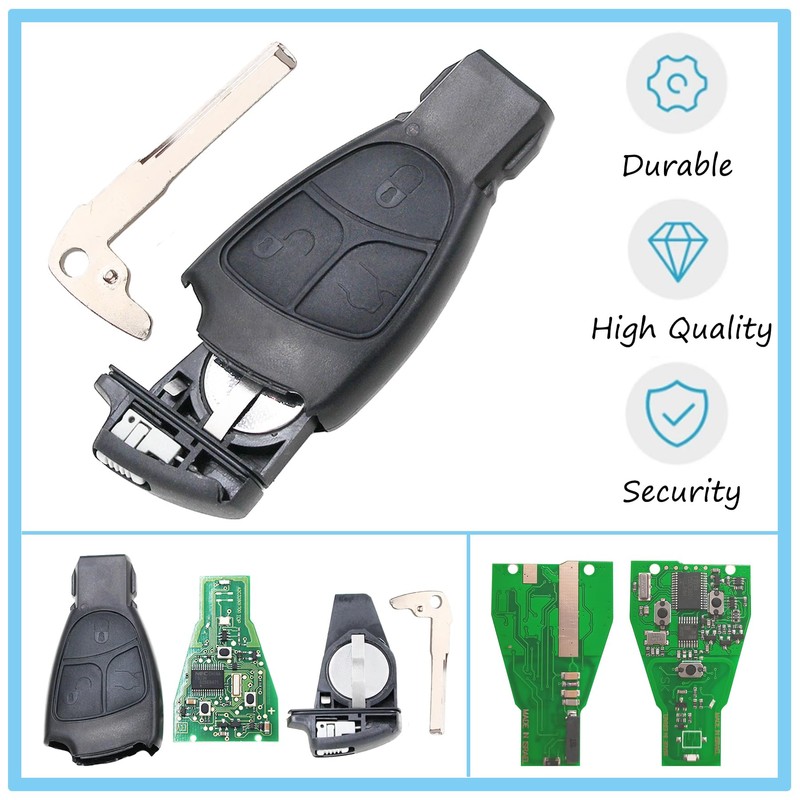 Heart Horse Remote Controls Key Replacements for Mercedes B C
