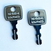 Southco M1-545-4 Key for Push Locks, Compression Locks