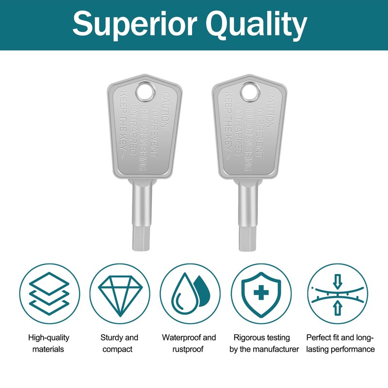 Haier Refrigerator Lock Key & Freezer Key Replacement - Suitable
