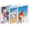 3 Pack Magnetic Picture Frame for Fridge, 4x6 Inch Photo