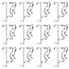 12 Pcs Valance Blind Clips Replacement Clear 2 Inch Plastic