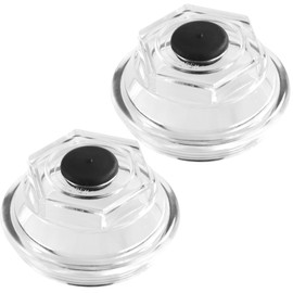 HIMARKLIF 2PCS Oil Bath Caps with Rubber Plugs and O-rings Compatible with Dexter 9K 10K General Duty Axle Fits Drum Number 8-415 (After July 2009), 8-430 (After April 2013) Replace#: K71-704-00