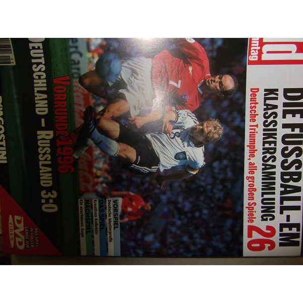 Die Fussball-EM ~ Klassikersammlung 26 ~ Deutsche Triumphe, alle grossen