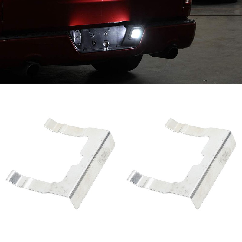 2PCs Car Rear License Lamp Clip 55077370AB Replacement for DODGE