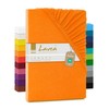 Lavea Jersey Fitted Sheet, Maya Series, 100% Cotton, High-Quality Workmanship,