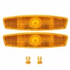TDR 2PCS Bicycle Reflector Wheel Spoke Reflecting Warning Device Yellow