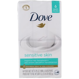 Dove Sensitive Skin Beauty Bar, 14 Count by Dove