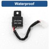Indicator Relay, 2-Pin 12 V Motorcycle LED Indicator Relay, Universal