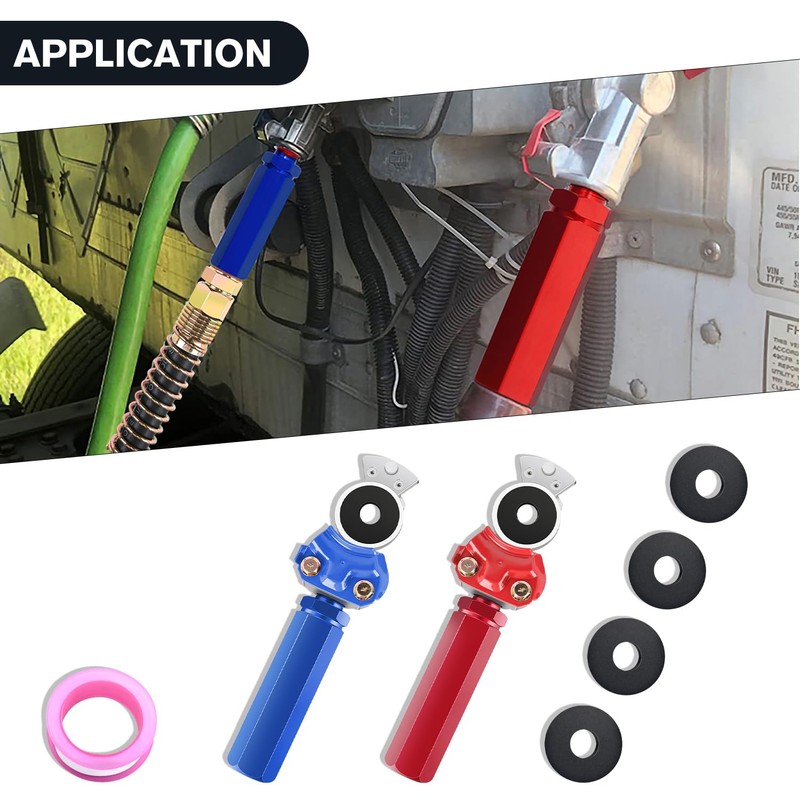 Nilight Glad Hands Grips Set with Seals Heavy Duty Gladhand