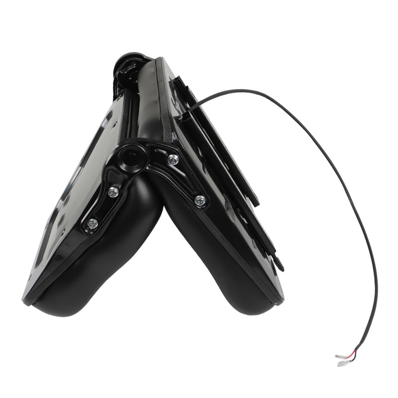 munirater Universal Fold Down Forklift Seat with Adjustable Angle Back