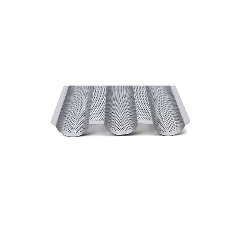 Städter Baking Mould, Metal, Silver, 37 x 24 x 2.5