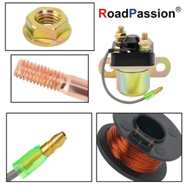 Road Passion Starter Solenoid Relay for Polaris Big BOSS 250 4x6 1989-1992 Big BOSS 400 400L 6x6 1995-1997 Big BOSS 500 6x6 1998 1999 ATV
