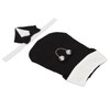 Dog Suit Soft Breathable Fashionable Bow Tie Puppy Costume for