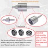 Lzcdelyxiao MT2 Live Center Medium Duty Long Nose 60° Triple