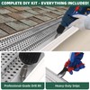Gutter Guard 5Inch - Leaf Guards for Gutters, Aluminum Gutter