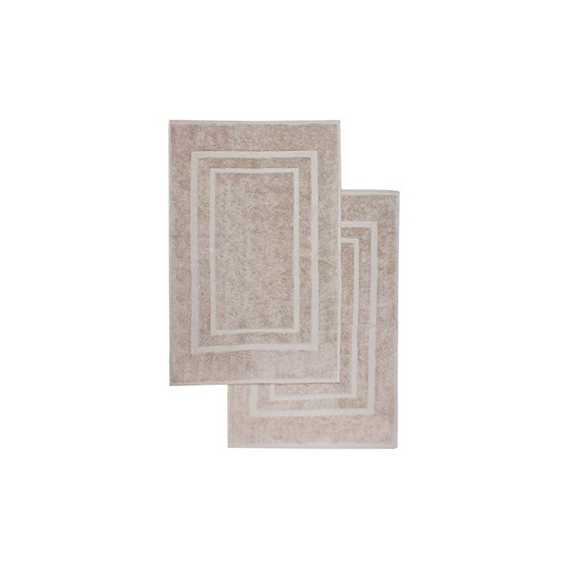 GREEN MARK Textilien Set of 2 Bath Mat Premium Quality