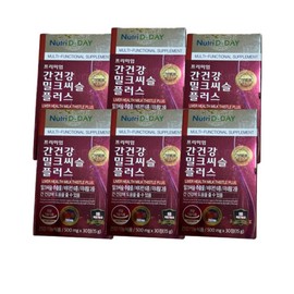 Liver Health Milk Thistle Plus Nutri D Day Liver Health Milk Thistle Plus 30 tablets (6) / 뉴트리디데이 간건강 밀크씨슬 플러스 30정 6개