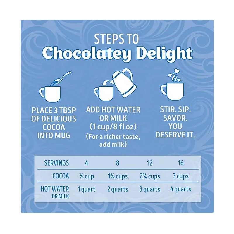 Milk Chocolate Hot Cocoa Mix Canister, 76.5 oz.