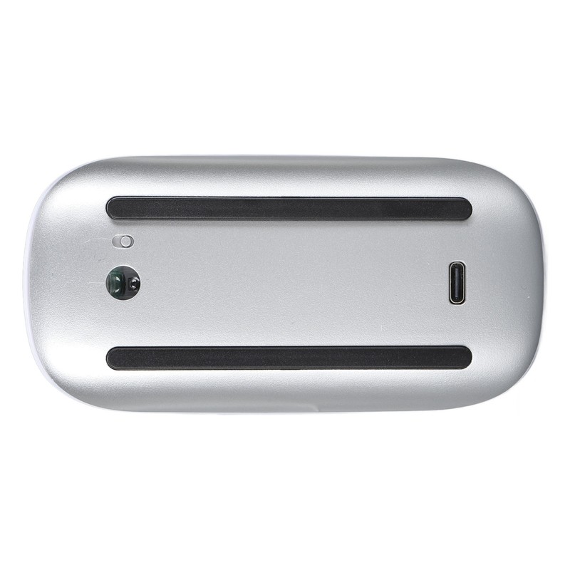 Wireless Bluetooth Mouse Ergonomic Curved Optical Touch USB C Rechargeable