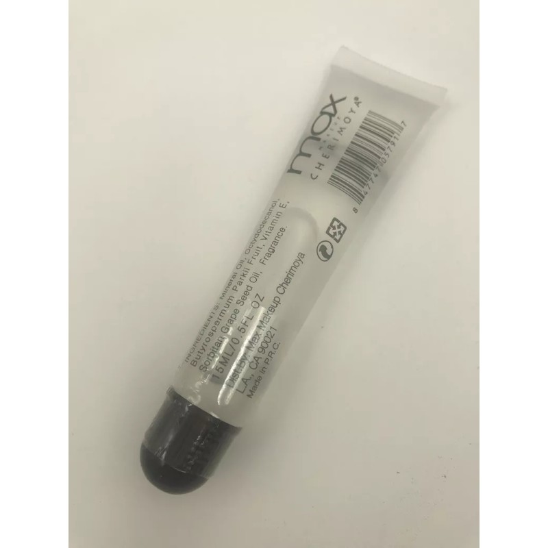 MAX CHERIMOYA LIP POLISH CLEAR GLOSS 0.5 fl oz