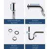 Pipe Odour Trap for Washbasin | Siphon | Odour Trap