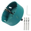 LifCratms 3-1/2 Inch / 90mm Inch BI-Metal Hole Saw with