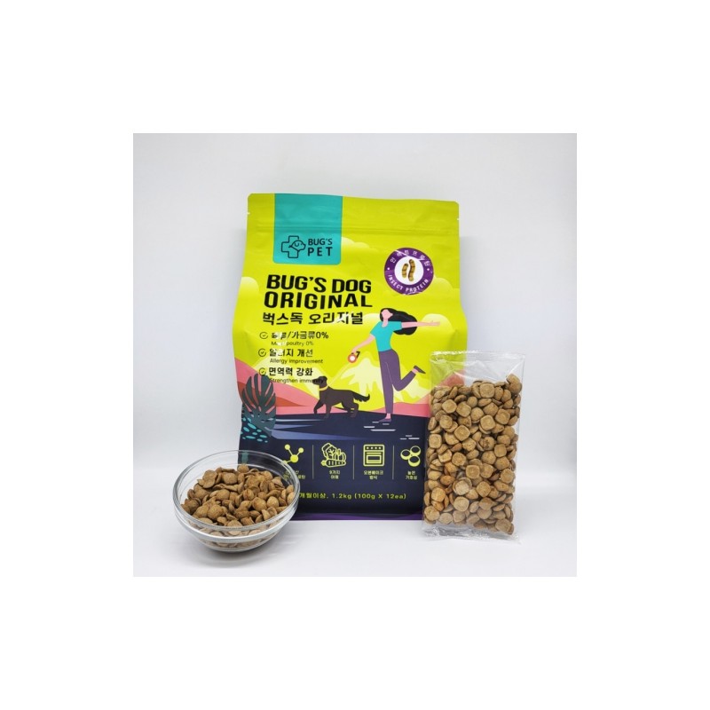 BugsDog Original 1.2kg + Samples (30g x 2) Gift /