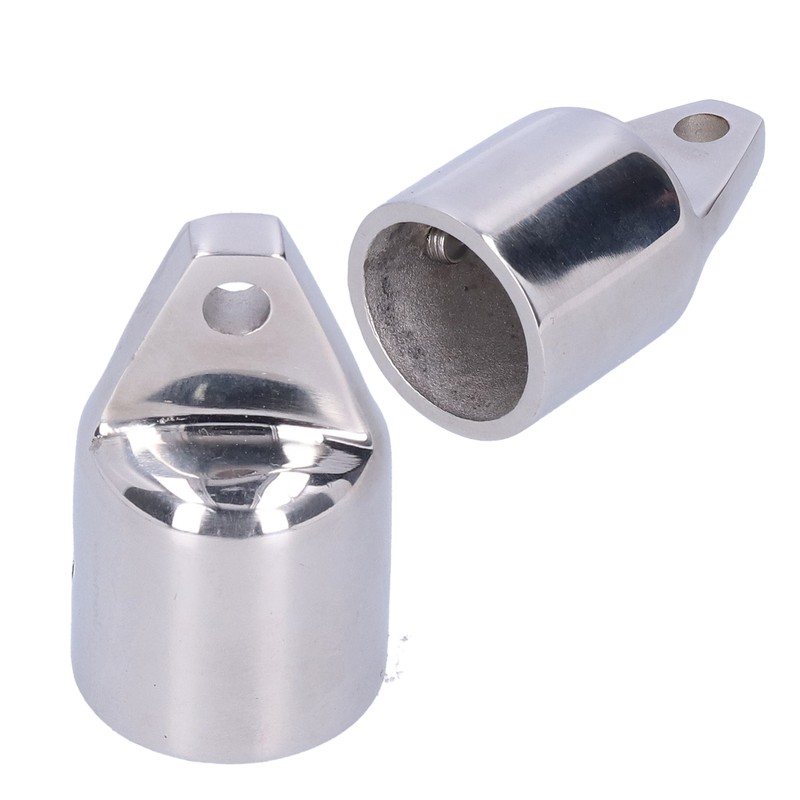 2pcs Bimini Top Cap External Eye End Accessories 316 Stainless