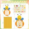 YQUQWN Spring Bee Bingo Game for 24 Players Spring Party