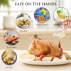AUAUY Manual Lemon Squeezer, Acrylic Manual Lemon Slice Squeezer, Bird