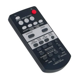Replacement Remote Control Commander Compatible with Yamaha Sound Bar YAS-105BL YAS-106BL YAS-103 YAS-105 YAS-203 YAS-108 ATS-1050BL YAS-106 YAS-107 SRT-700BL YAS-1080 YAS-207 ATS-1050 ATS-1060