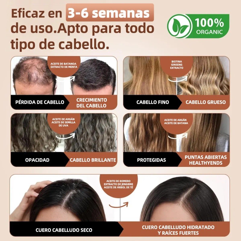 Aceite De Batana For El Crecimiento Del Cabello Con 60ml