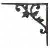 Flag Emotes Wall Shelf Bracket Decorative Cast Iron Brace Vine