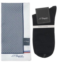 DuPont (신세계본점)25  S/S      순면 손수건  양말  2매세트     SE6SMA381009SNY001BK (Shinsegae Main Store) 25 S/S Cotton Handkerchief Socks 2-Piece Set SE6SMA381009SNY001BK