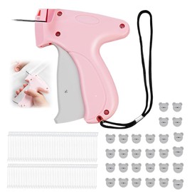 Quick Clothing Fixer, Mini Stitch Gun for Clothes, Comes with 50 Bear Buckles and 660 Plastic Needles, Stitchy Quick Clothing Fixer, Micro Tagging Stitch Tool for Clothing