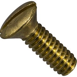 Hard-to-Find Fastener 014973130169 Slotted Oval Machine Screws, 1/4-20 x 3/4, Piece-10