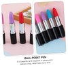 SHINEOFI 15pcs Ballpoint Pen Lipstick Gel Ink Pens Marker Pens