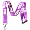 Execucat Hall Pass Break Away Lanyard Keychain ID Badge Holder