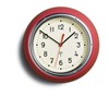 Red Wall Clock