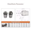RATTMMOTOR 14 Pcs ER11 Spring Collet Set,Collet Chuck 1-7mm Spring
