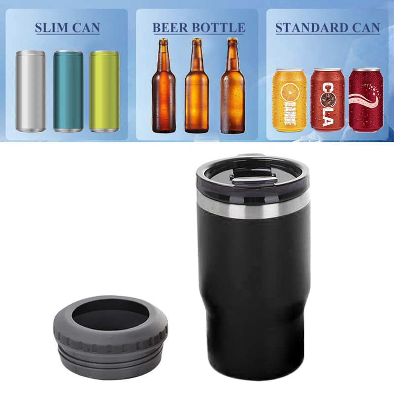 14oz Can Bottle Insulated Holder 304 Stainless Steel Insulated Can