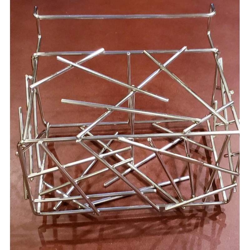 ALESSI for Delta Airlines Water Caddy Stainless Steel wire basket