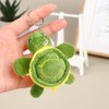 Ouceanwin Plush Turtle Keychain, Cute Plush Pendant Cartoon Mini Turtle