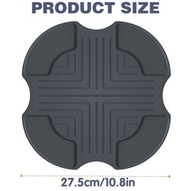 Square Air Fryer Anti-Scalding Silicone Kitchen Tools, Air Fryer Accessories Kitchen Supplies, Cookware Silicone Supplies Cooking System Holder Insulation Pad